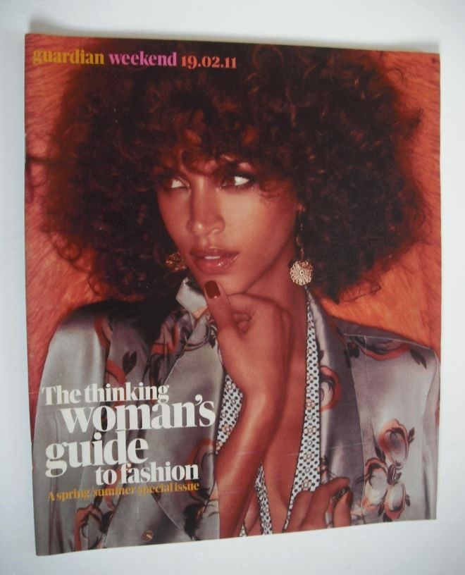 The Guardian Weekend magazine - 19 February 2011 - Noemie Lenoir cover