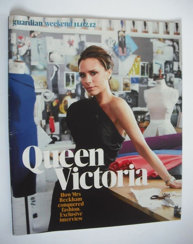 The Guardian Weekend magazine - 11 February 2012 - Victoria Beckham cover