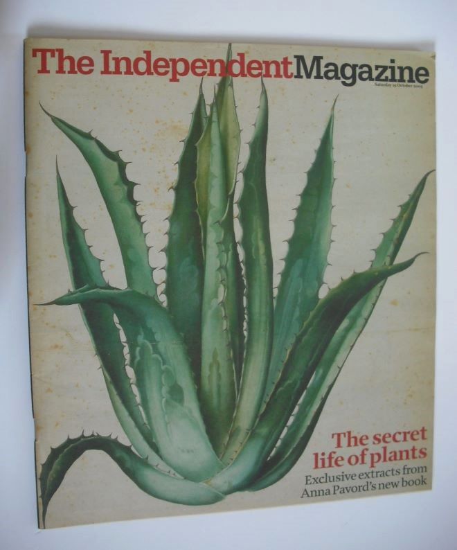 The Independent magazine - The Secret Life of Plants cover (15 October 2005)