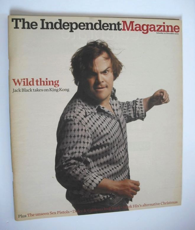 The Independent magazine - Jack Black cover (10 December 2005)