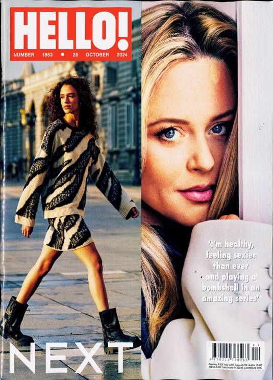 Hello! magazine - Emily Atack cover (28 October 2024 - Issue 1863)