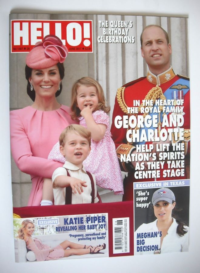 Hello! magazine - The Royals cover (26 July 2017 - Issue 1487)