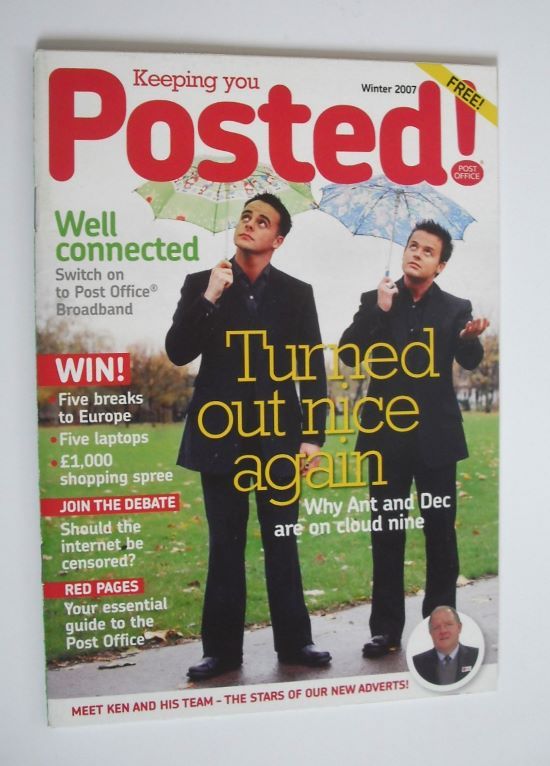 Keeping You Posted magazine - Ant & Dec cover (Winter 2007)