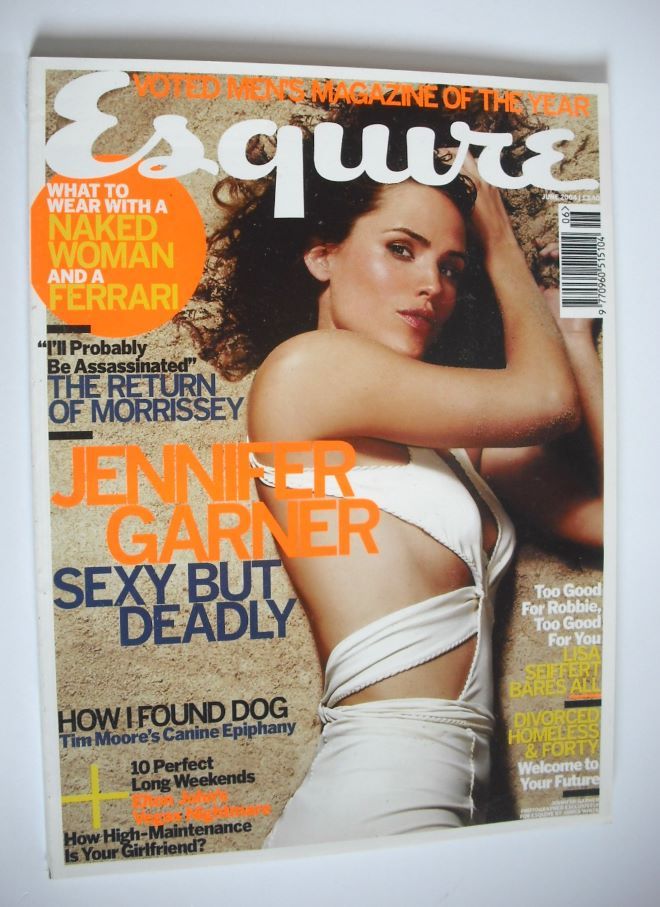 Esquire magazine - Jennifer Garner cover (June 2004)