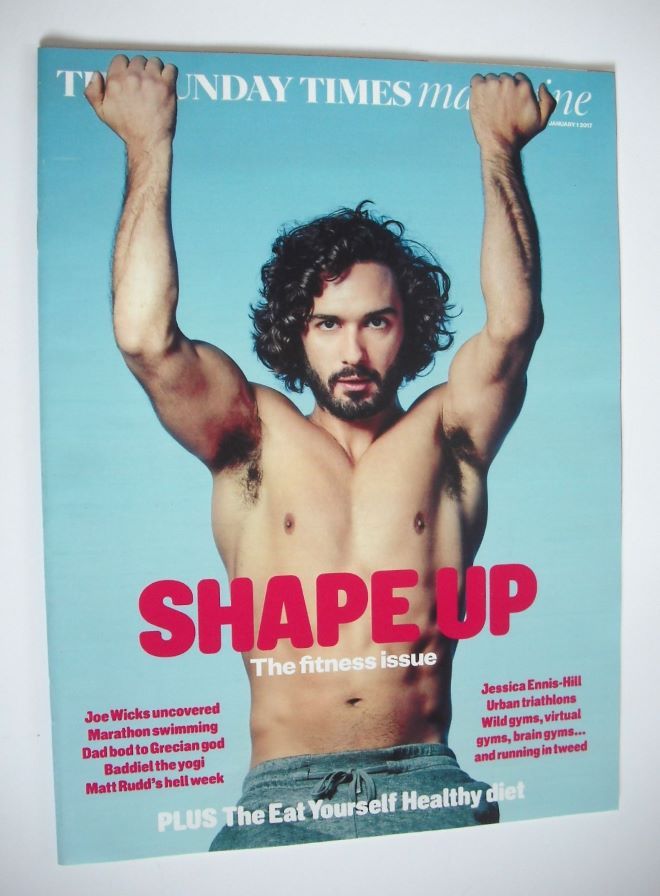 The Sunday Times magazine - Joe Wicks cover (1 January 2017)