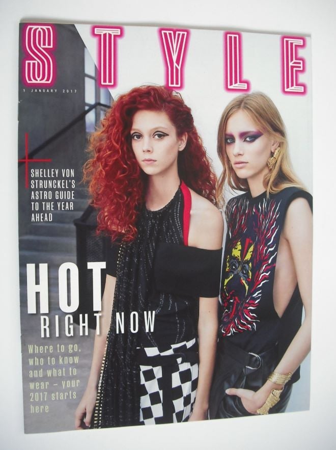 Style magazine - Hot Right Now cover (1 January 2017)