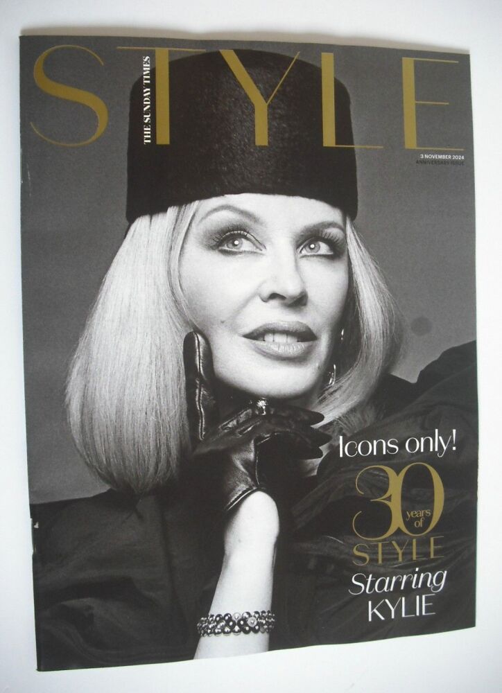 Style magazine - Kylie Minogue cover #1 (3 November 2024)