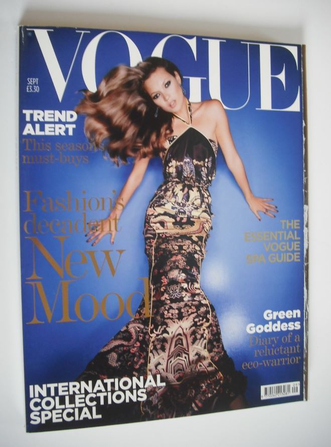 <!--2004-09-->British Vogue magazine - September 2004 - Kate Moss cover