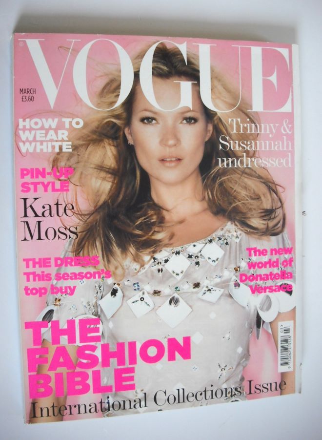 <!--2006-03-->British Vogue magazine - March 2006 - Kate Moss cover