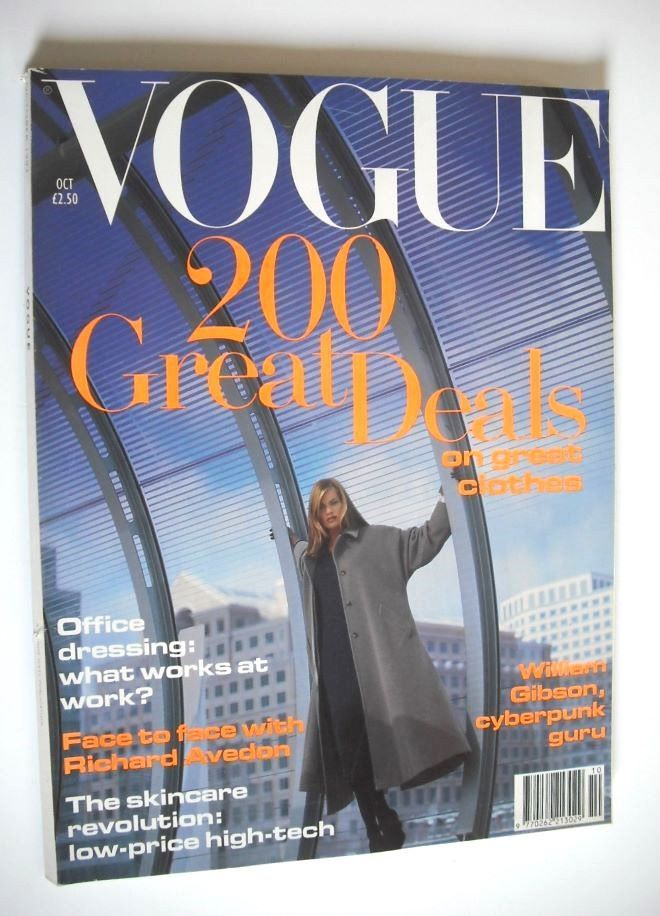 British Vogue magazine - October 1993
