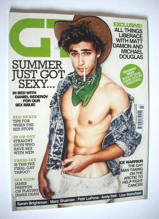 Gay Times magazine - Daniel Bederov cover (Summer 2013)