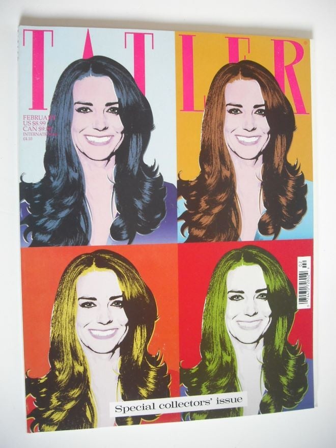 Tatler magazine - February 2011 - Kate Middleton cover