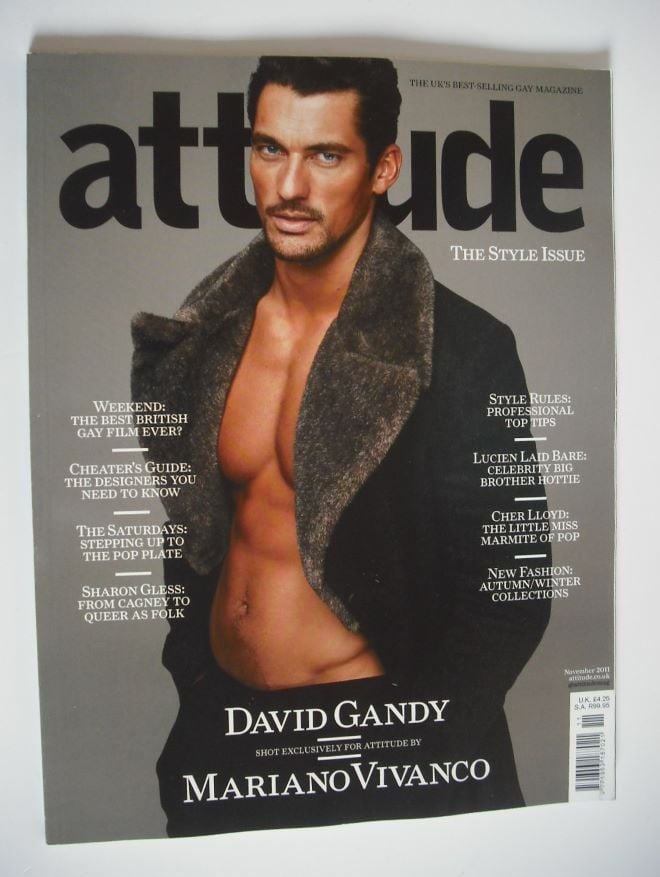 Attitude magazine - David Gandy cover (November 2011)