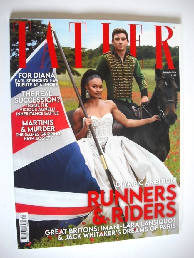 Tatler magazine - September 2024 - Imani-Lara Lansiquot and Jack Whitaker cover
