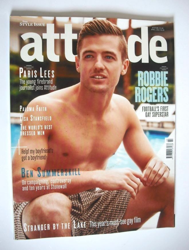 <!--2014-04-->Attitude magazine - Robbie Rogers cover (April 2014)