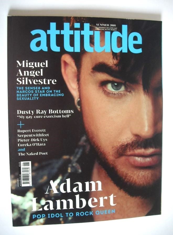 Attitude magazine - Adam Lambert cover (Summer 2018)