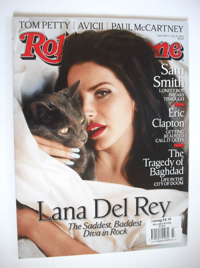 Rolling Stone magazine - Lana Del Rey cover (31 July 2014)