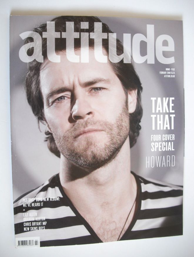 Attitude magazine - Howard Donald cover (February 2009)