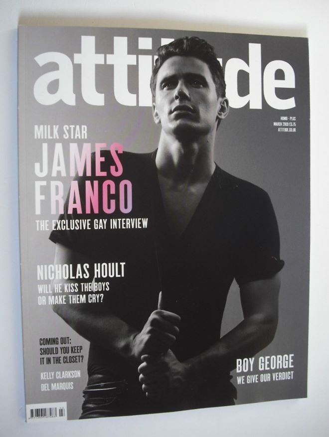 Attitude magazine - James Franco cover (March 2009)