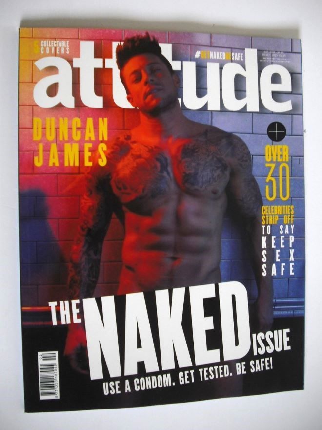 <!--2015-03-->Attitude magazine - Duncan James cover (March 2015)
