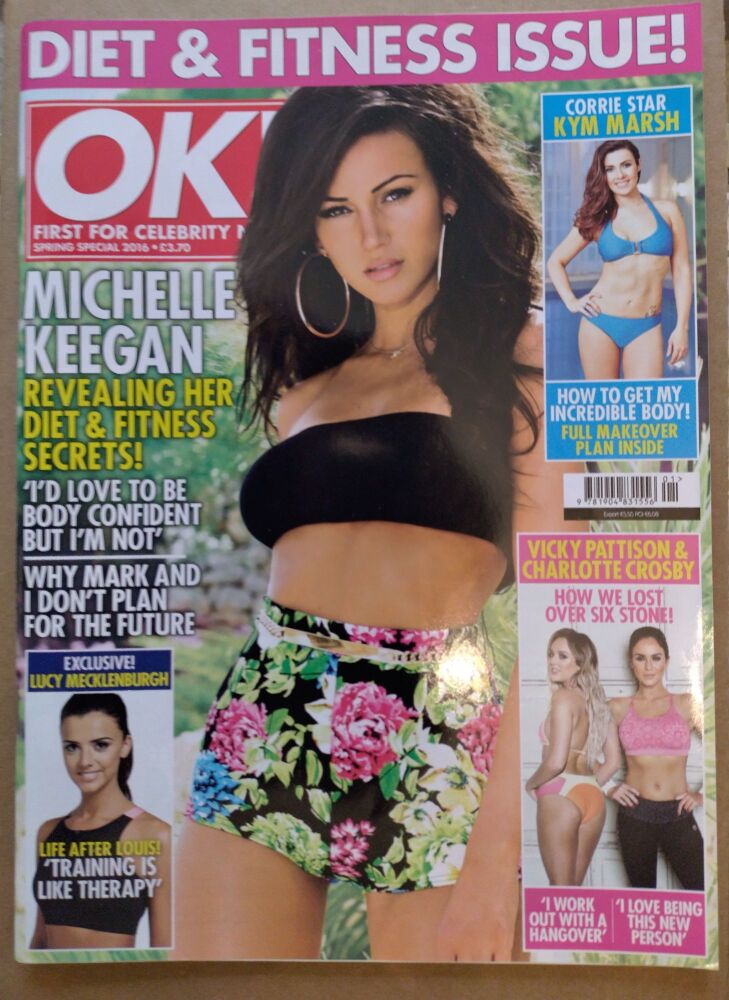 OK! magazine - Michelle Keegan cover (Spring Special 2016)