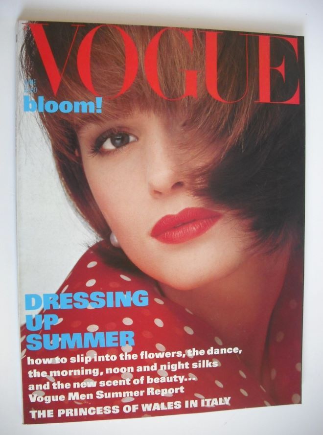 British Vogue magazine - June 1985