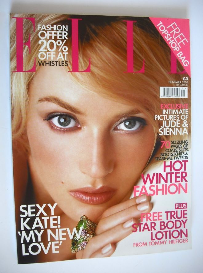 British Elle magazine - November 2004 - Kate Winslet cover