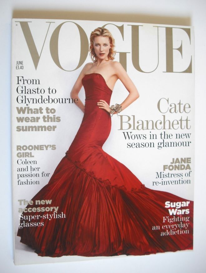 British Vogue magazine - June 2005 - Cate Blanchett cover