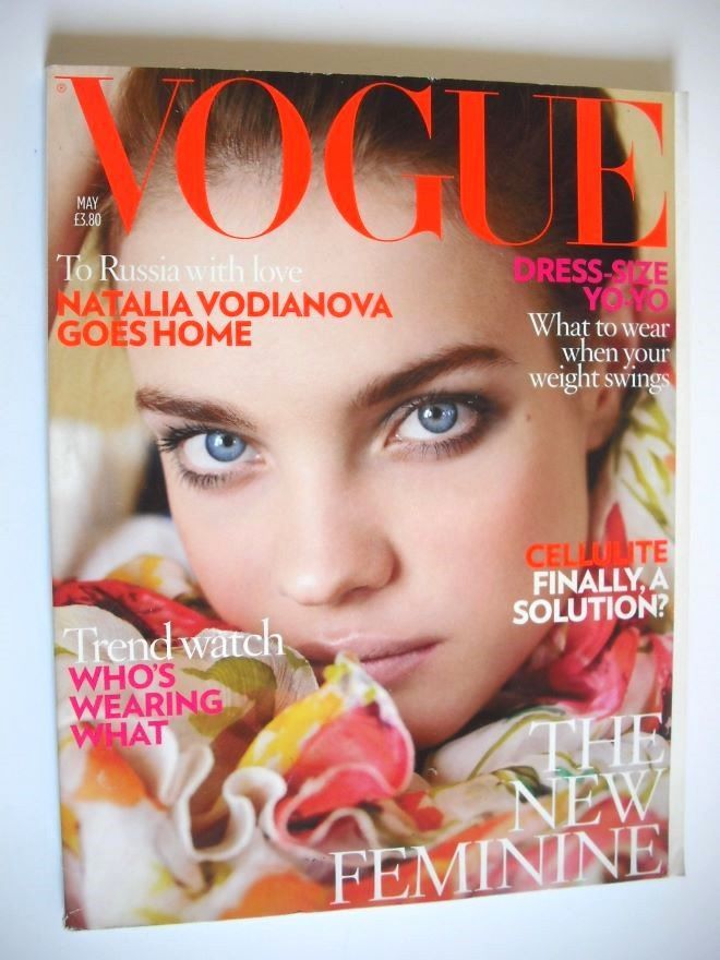 <!--2008-05-->British Vogue magazine - May 2008 - Natalia Vodianova cover