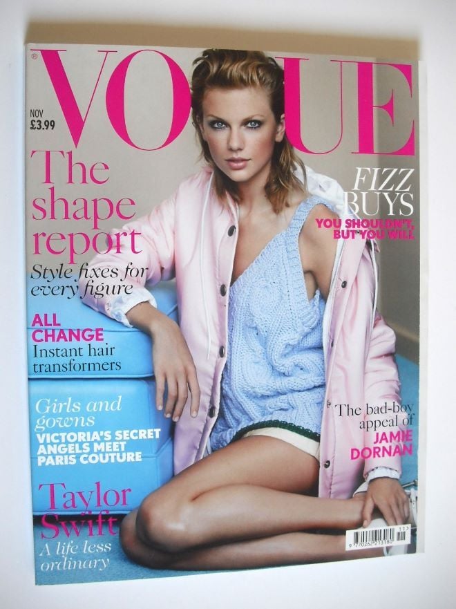 British Vogue magazine - November 2014 - Taylor Swift cover