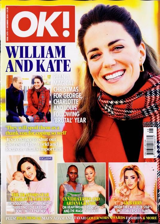 OK! magazine - Kate Middleton cover (2 December 2024 - Issue 1470)