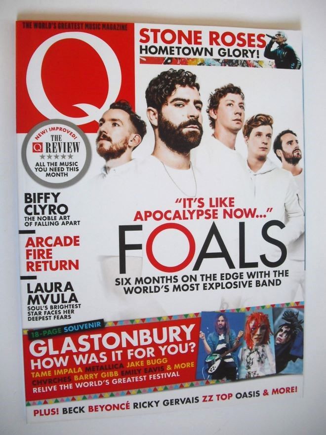 Q magazine - Foals cover (September 2016)