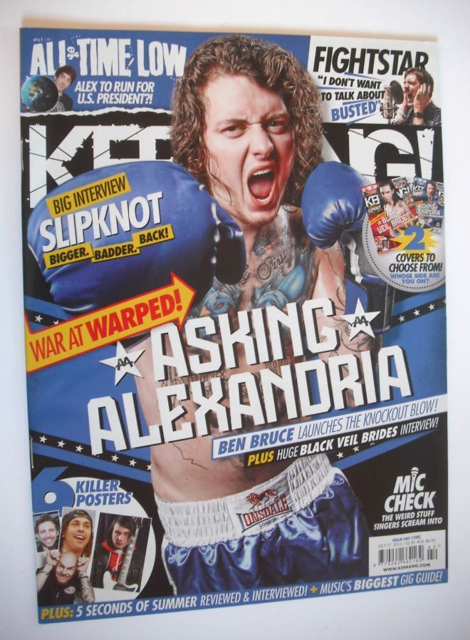 Kerrang magazine - Ben Bruce cover (17 October 2015 - Issue 1590)