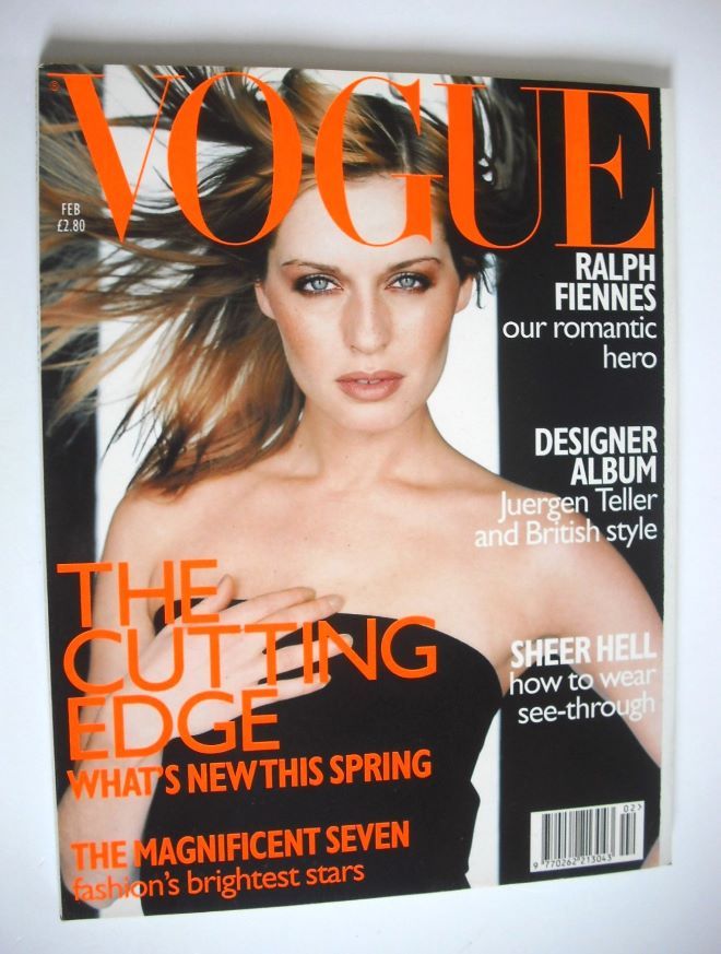 British Vogue magazine - February 1997