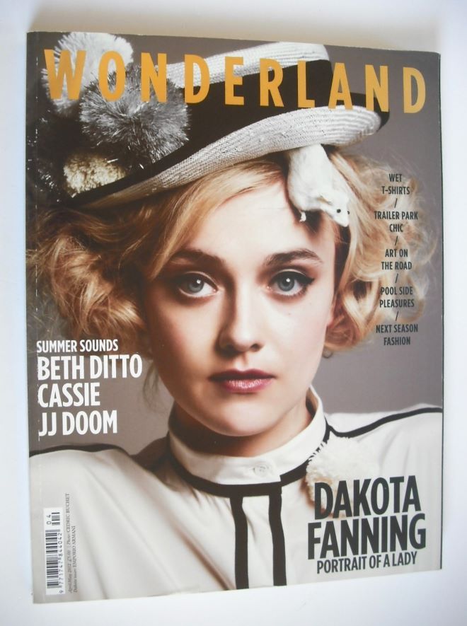 Wonderland magazine - April/May 2012 - Dakota Fanning cover