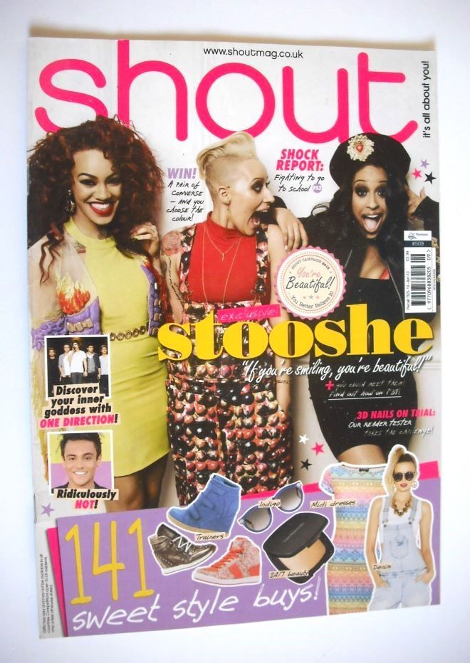 Shout magazine - Stooshe cover (19 June 2013)