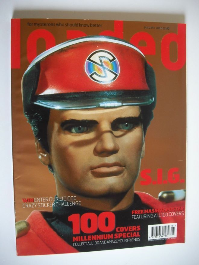 Loaded magazine - Captain Scarlet cover (January 2000)