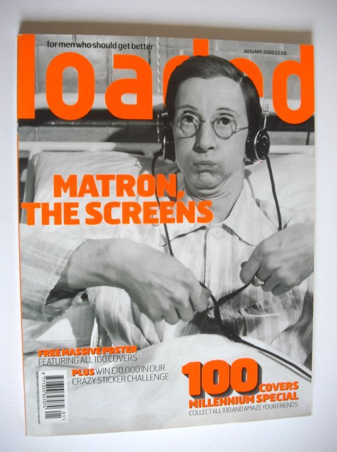 Loaded magazine - Charles Hawtrey cover (January 2000)