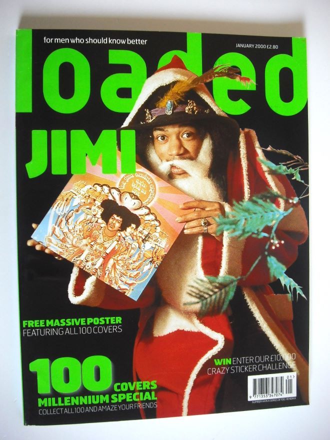 Loaded magazine - Jimi Hendrix cover (January 2000)