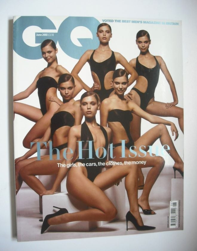 British GQ magazine - June 2003 - The Hot Issue