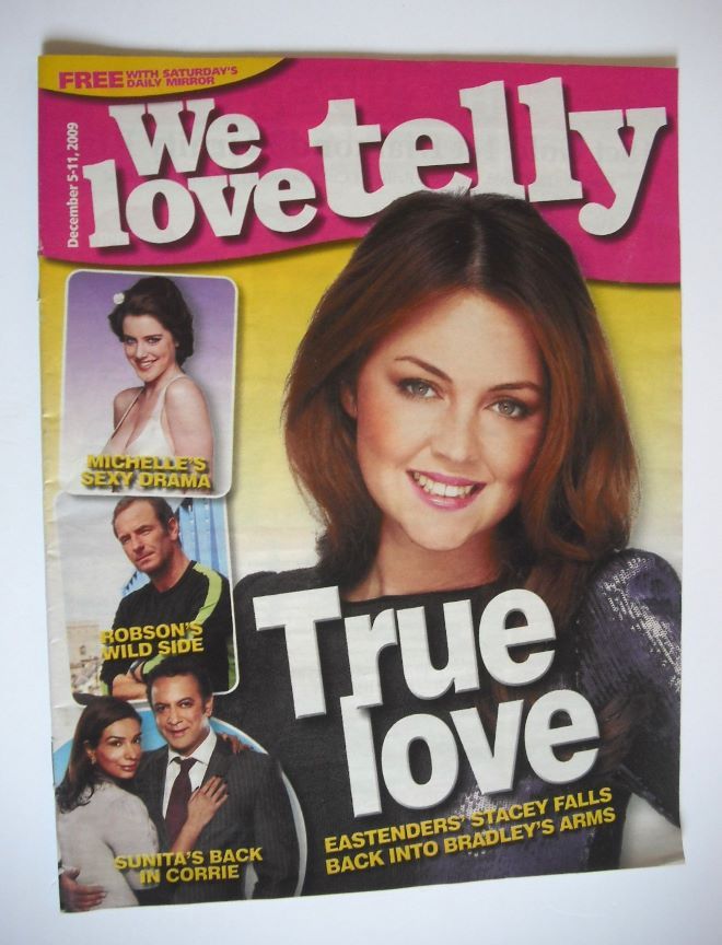 We Love Telly magazine - Lacey Turner cover (5-11 December 2009)