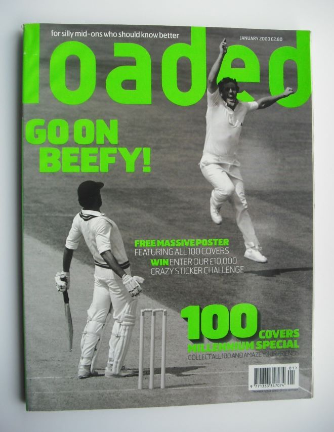 Loaded magazine - Ian Botham cover (January 2000)