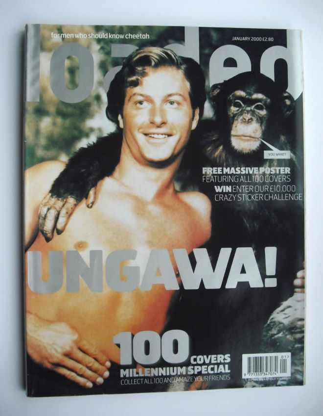 Loaded magazine - Tarzan cover (January 2000)