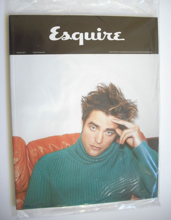 Esquire magazine - Robert Pattinson cover (October 2017 - Subscriber's Issue)