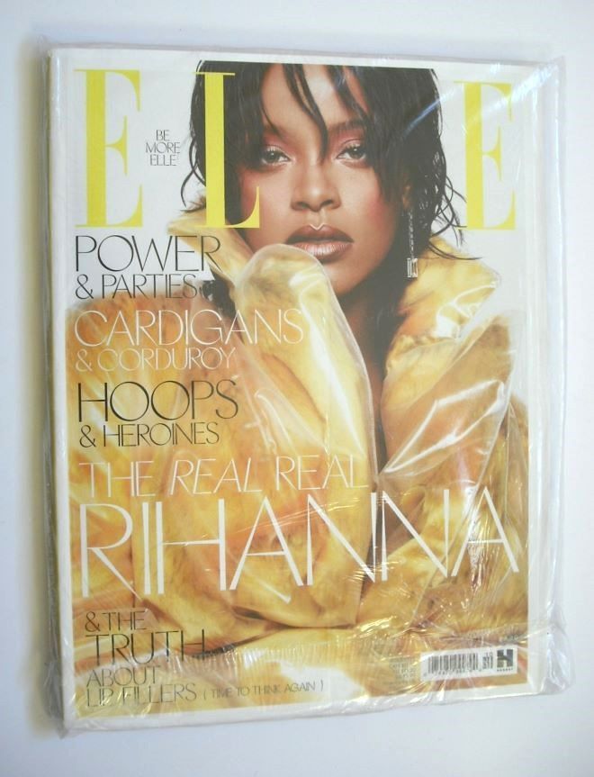 British Elle magazine - October 2017 - Rihanna cover