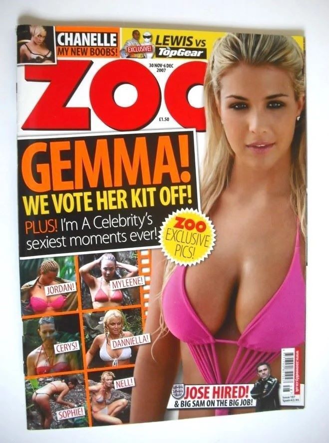 Zoo magazine - Gemma Atkinson cover (30 November - 6 December 2007)