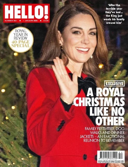 Hello! magazine - Kate Middleton cover (1 January 2025 - Issue 1871)