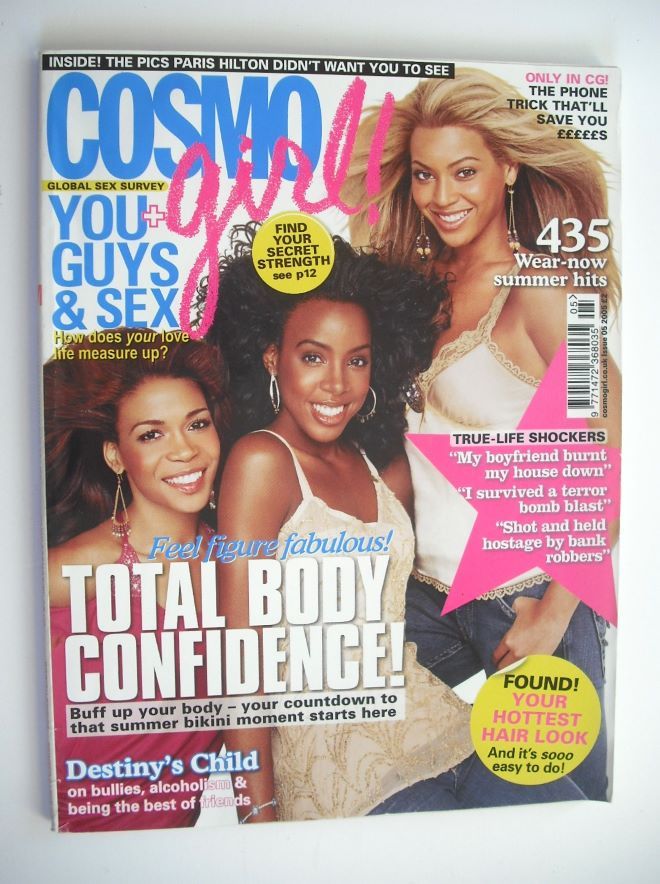 Cosmo Girl magazine - Destiny's Child cover (Global Issue 2005 - UK Edition)