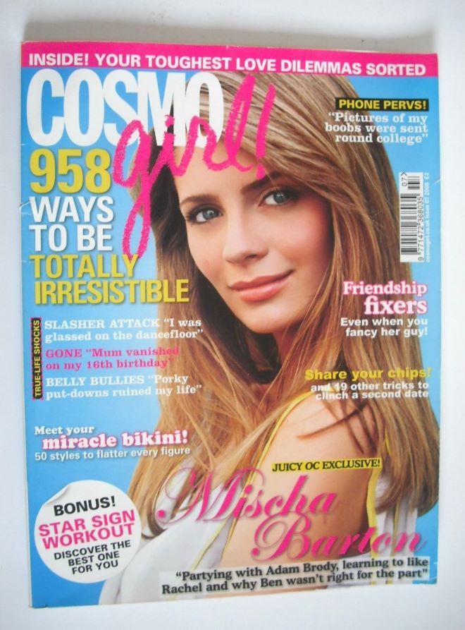 Cosmo Girl magazine - Mischa Barton cover (Body-Confidence Issue 2005 - UK Edition)