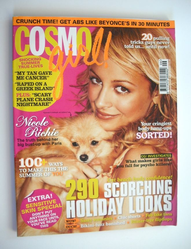 Cosmo Girl magazine - Nicole Richie cover (Blag Everything Issue 2005 - UK Edition)